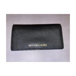 Michael Kors Flat Wallet - Black